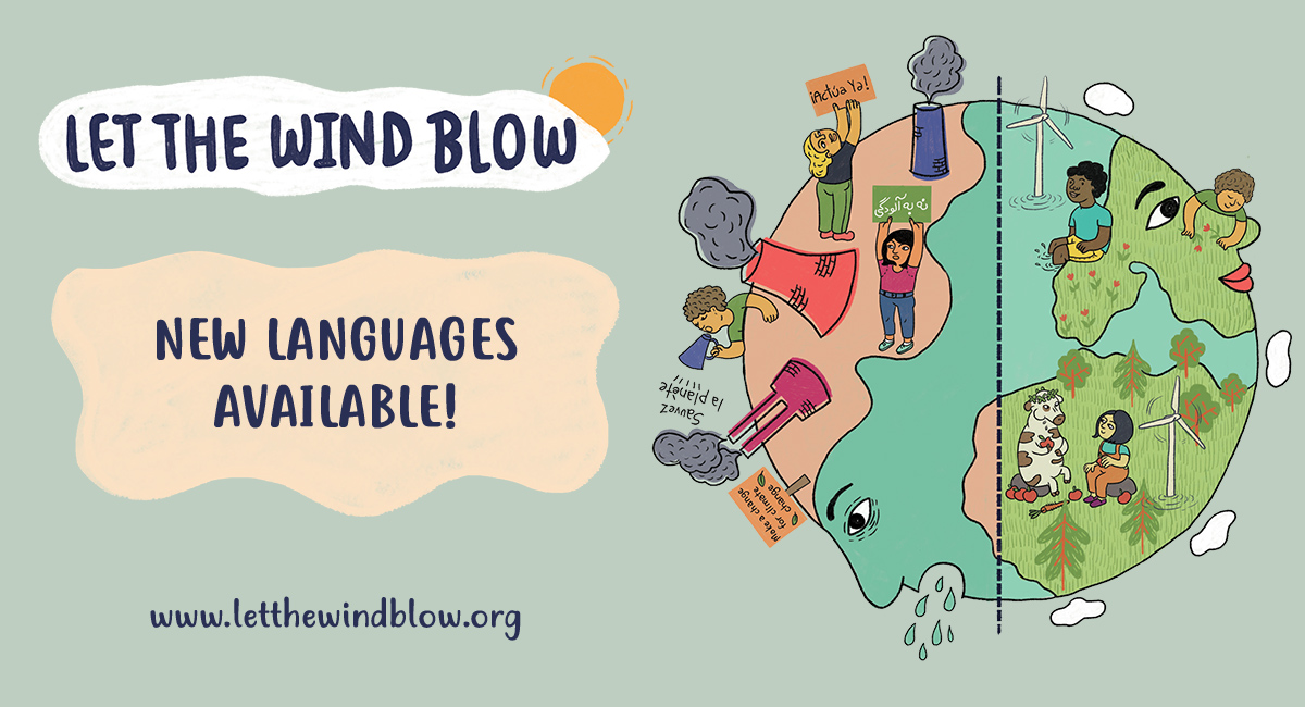 Let the Wind Blow A children's book about climate change and wind energy